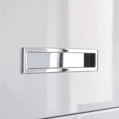 Giessbach Armoire Braddock - Blanc brillant / Anthracite -Meubles de salle de bain Soldes 2022 hochschrank braddock hochglanz weiss anthrazit 4416800