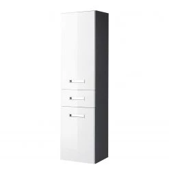 Giessbach Armoire Braddock - Blanc brillant / Anthracite