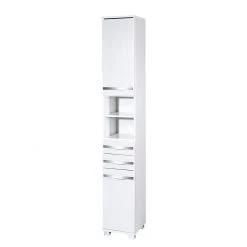 Schildmeyer Colonne de salle de bain Dusty - Blanc - Largeur : 30 cm