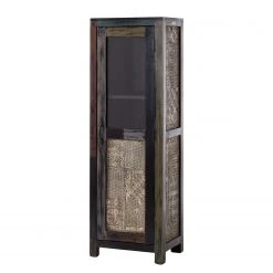 Wolf-Möbel Armoire Goa II - Acacia massif - Multicolore