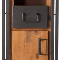 Ars manufacti Armoire haute Manchester - Partiellement en acacia massif / Métal -Meubles de salle de bain Soldes 2022 hochschrank manchester akazie teilmassiv metall 4874708