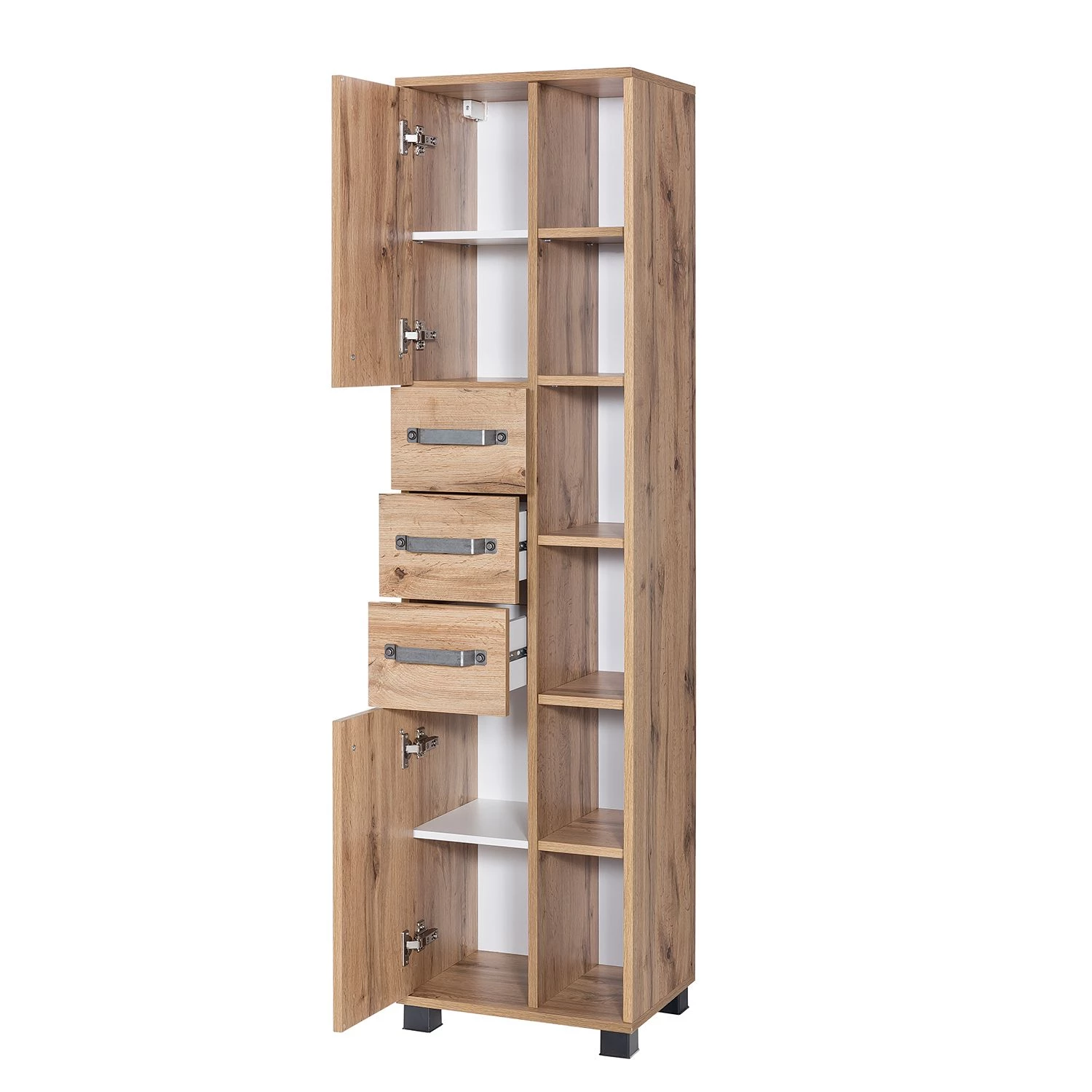 Schildmeyer Armoire Milan II - Imitation chêne Maison de campagne 5 Schildmeyer Armoire Milan II - Imitation chêne Maison de campagne – Image 3