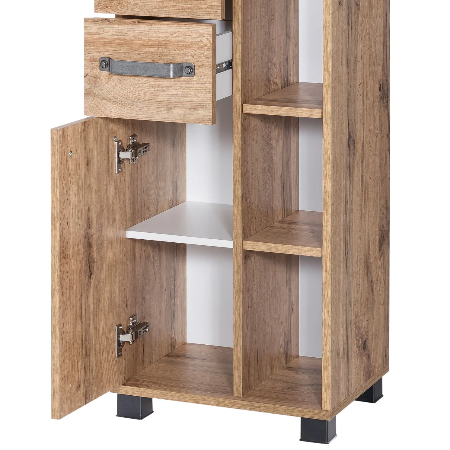 Schildmeyer Armoire Milan II - Imitation chêne Maison de campagne 6 Schildmeyer Armoire Milan II - Imitation chêne Maison de campagne – Image 4