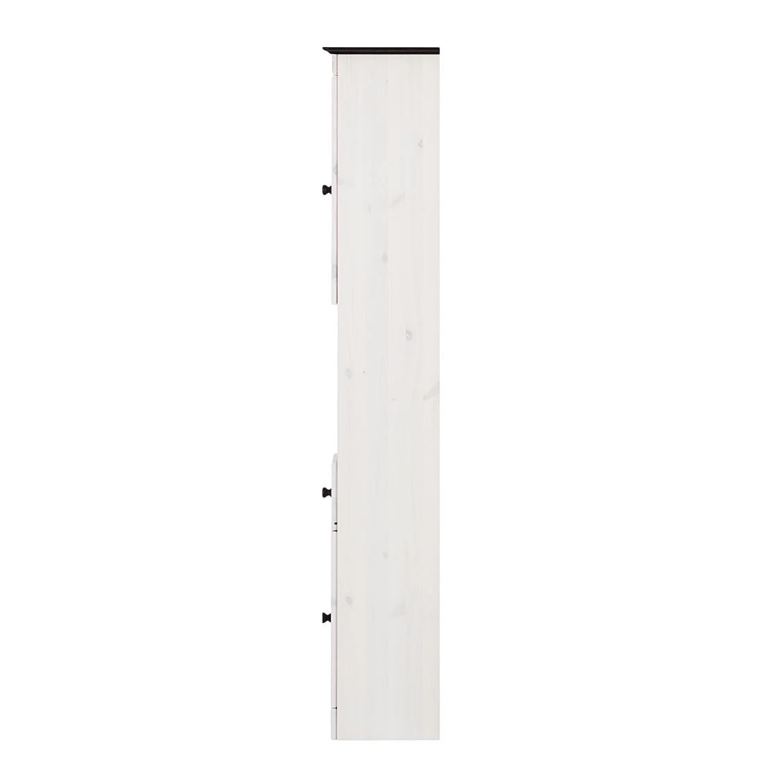 Maison Belfort Armoire colonne Senna I - Pin massif - Blanc / Havane 8 Maison Belfort Armoire colonne Senna I - Pin massif - Blanc / Havane – Image 6