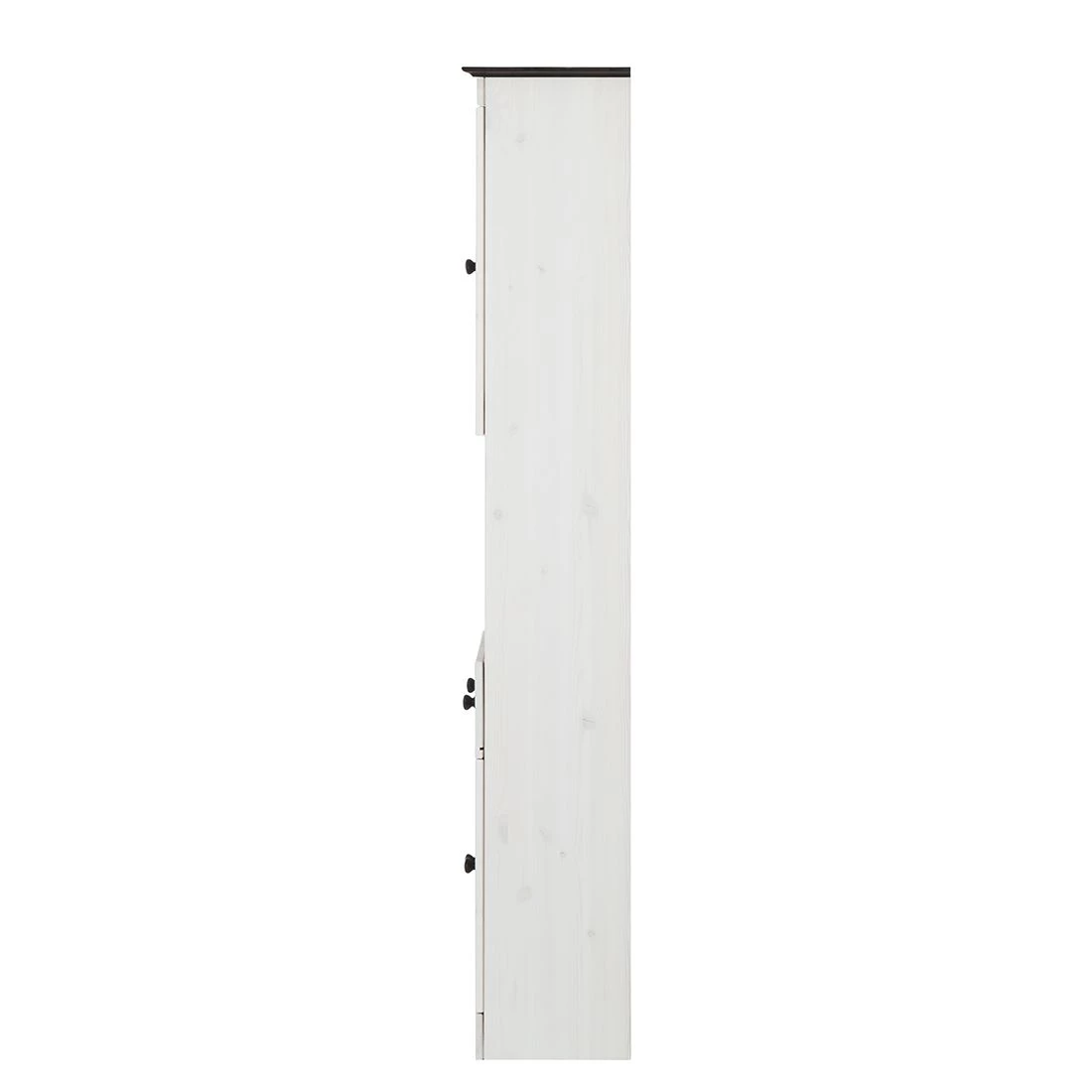 Maison Belfort Armoire haute Senna I - Pin massif - Blanc / Havanna 6 Maison Belfort Armoire haute Senna I - Pin massif - Blanc / Havanna – Image 4