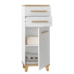 Giessbach Armoire midi Bjerka - Blanc / Imitation chêne clair 10 Giessbach Armoire midi Bjerka - Blanc / Imitation chêne clair -Meubles de salle de bain Soldes 2022 midischrank bjerka weiss eiche riviera hell dekor 4438988
