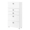 Schildmeyer Armoire midi Genf - Largeur : 65 cm -Meubles de salle de bain Soldes 2022 midischrank genf weiss glanz weiss 1324455