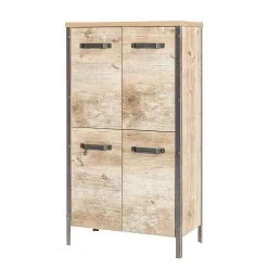 Schildmeyer Armoire midi Harkon I - Imitation chêne Findus