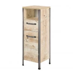 Schildmeyer Armoire midi Harkon II - Imitation chêne clair
