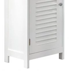 Pelipal Armoire basse Quickset 928 I - Butoir à gauche -Meubles de salle de bain Soldes 2022 midischrank jasper i weiss tueranschlag links 4918920