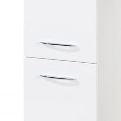 Giessbach Armoire midi Florida - Blanc brillant / Blanc -Meubles de salle de bain Soldes 2022 midischrank strahan weiss 2682230