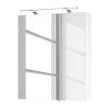 Schildmeyer Armoire miroir Dusty II (avec éclairage) - Blan -Meubles de salle de bain Soldes 2022 spiegelschrank dusty inkl beleuchtung hochglanz weiss 60 cm 4146824