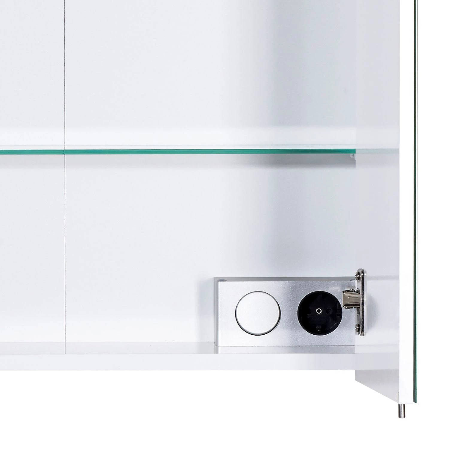 Schildmeyer Armoire miroir Dusty II (avec éclairage) - Blan 6 Schildmeyer Armoire miroir Dusty II (avec éclairage) - Blan – Image 4