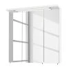 Schildmeyer Armoire avec miroir Genf I - Largeur : 70 cm 2 Schildmeyer Armoire avec miroir Genf I - Largeur : 70 cm -Meubles de salle de bain Soldes 2022 spiegelschrank genf weiss glanz 3219261