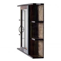 Wolf-Möbel Armoire à glace Goa - Acacia massif - Multicolore -Meubles de salle de bain Soldes 2022 spiegelschrank goa akazie massiv mehrfarbig 4847152