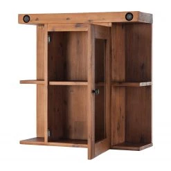 Ars manufacti Armoire à glace Manchester - Partiellement en acacia massif -Meubles de salle de bain Soldes 2022 spiegelschrank manchester akazie teilmassiv 4874648