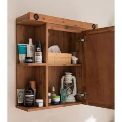 Ars manufacti Armoire à glace Manchester - Partiellement en acacia massif -Meubles de salle de bain Soldes 2022 spiegelschrank manchester akazie teilmassiv 4915716