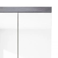 Trendteam Armoire à miroir Miami - Imitation chêne gris cendré -Meubles de salle de bain Soldes 2022 spiegelschrank miami eiche grau dekor 4364228