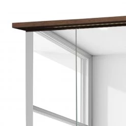 Schildmeyer Armoire à miroir Milan (avec éclairage) - Imitation chêne du Panama - Largeur : 70 cm -Meubles de salle de bain Soldes 2022 spiegelschrank profil eiche panama dekor 70 cm 4379740