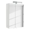 Pelipal Armoire de toilette Wiesbaden II (avec é - Blanc -Meubles de salle de bain Soldes 2022 spiegelschrank wiesbaden ii weiss 4448532
