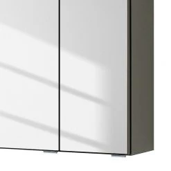 Giessbach Armoire de toilette Zeehan I - Avec éclairage - Graphite - Largeur : 80 cm -Meubles de salle de bain Soldes 2022 spiegelschrank zeehan grau 80 cm 5163724