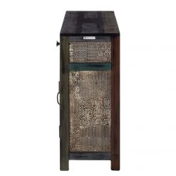 Wolf-Möbel Armoire basse Goa - Acacia massif - Multicolore -Meubles de salle de bain Soldes 2022 unterschrank goa akazie massiv mehrfarbig 4847176