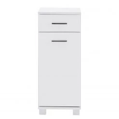 Schildmeyer Armoire basse Lumo - Blanc -Meubles de salle de bain Soldes 2022 unterschrank lumo weiss 4482600