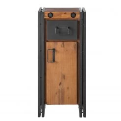 Ars manufacti Armoire basse Manchester - Partiellement en acacia massif / Métal -Meubles de salle de bain Soldes 2022 unterschrank manchester akazie teilmassiv metall 4874760