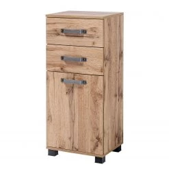Schildmeyer Armoire midi Milan I - Imitation chêne Maison de campagne