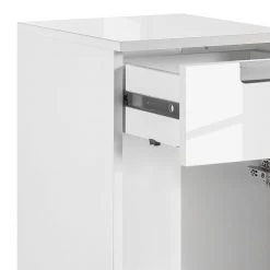 Schildmeyer Armoire basse Romana - Blanc brillant -Meubles de salle de bain Soldes 2022 unterschrank romana hochglanz weiss 3328345