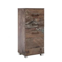 Schildmeyer Armoire basse Smilla I - Imitation chêne de Panama