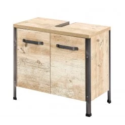 Schildmeyer Meuble sous-vasque Harkon - Imitation chêne clair