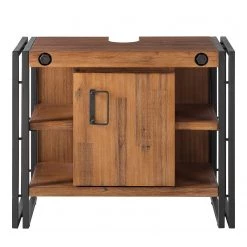 Ars manufacti Meuble sous-vasque Manchester - Partiellement en acacia massif / Métal -Meubles de salle de bain Soldes 2022 waschbeckenunterschrank manchester akazie teilmassiv metall 4874812