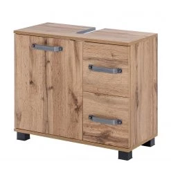 Schildmeyer Meuble sous-vasque Milan - Imitation chêne Maison de campagne