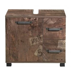 Schildmeyer Meuble sous-vasque Milan - Imitation chêne du Panama -Meubles de salle de bain Soldes 2022 waschbeckenunterschrank milan eiche panama dekor 4379092