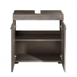 Trendteam Salle de bain Runner (3 éléments) - Argent cendré -Meubles de salle de bain Soldes 2022 waschbeckenunterschrank runner by trendteam rauchsilber 5089260