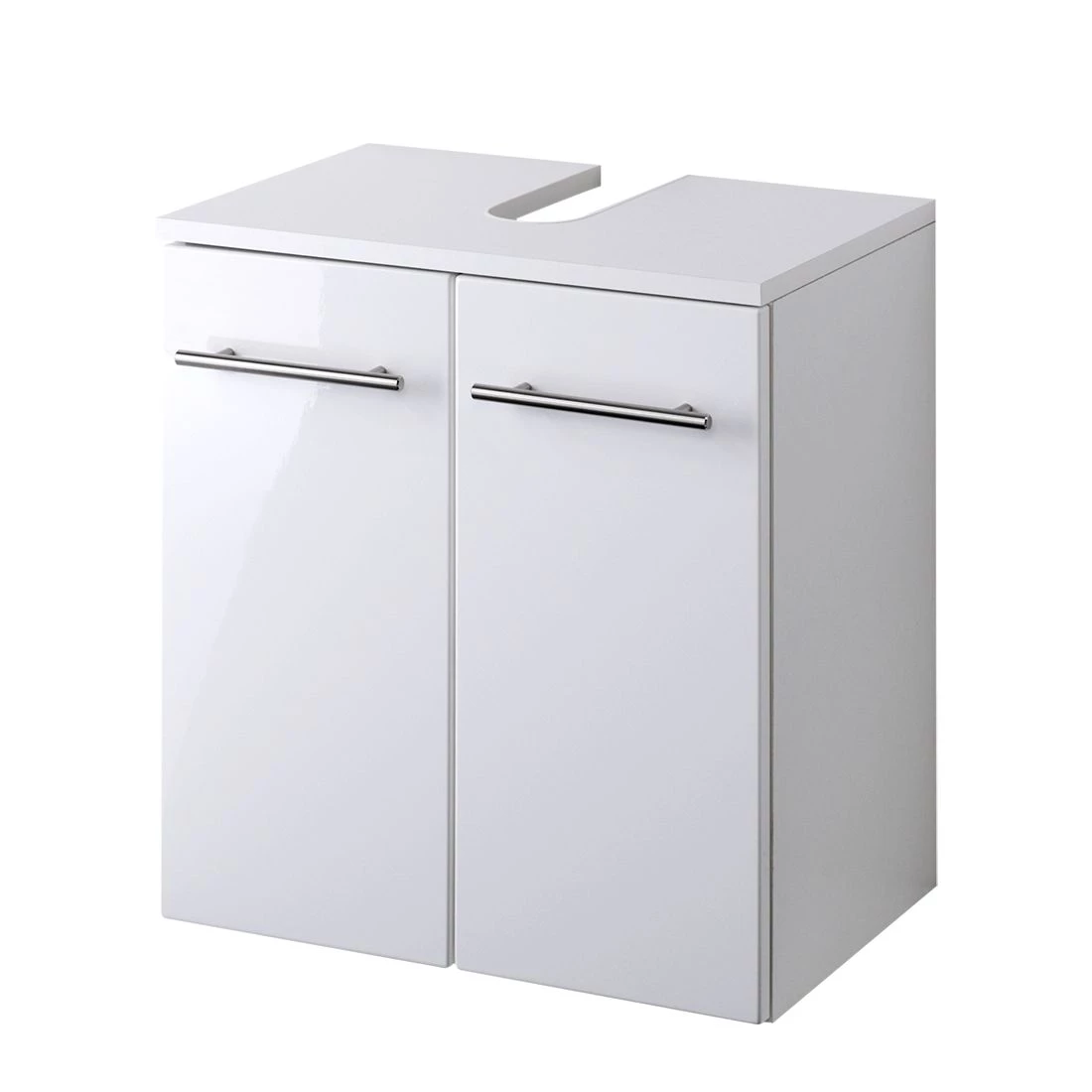 Giessbach Meuble lavabo Kopenhagen - Blanc brillant / Blanc 7 Giessbach Meuble lavabo Kopenhagen - Blanc brillant / Blanc – Image 5