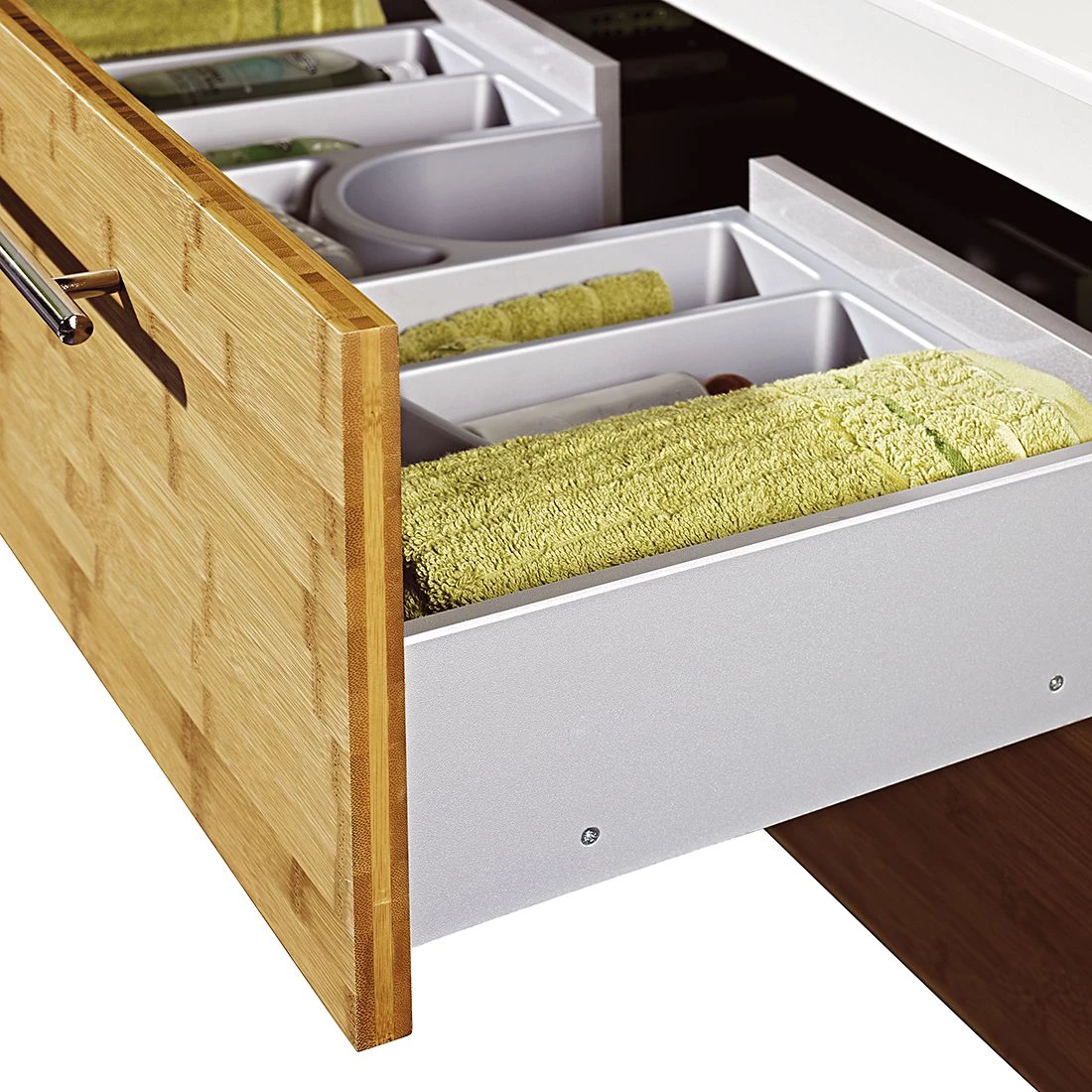 Schildmeyer Meuble lavabo Bern - Bambou verni naturel 4 Schildmeyer Meuble lavabo Bern - Bambou verni naturel – Image 2