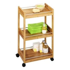 Zeller Desserte Madison - Bambou - Verni